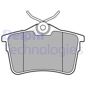 Klocki hamulcowe DELPHI LP2147 425414