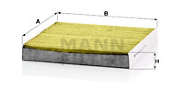 Filtr kabinowy MANN-FILTER FP21003 CU21003