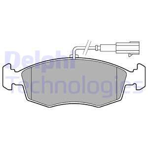 Klocki hamulcowe DELPHI LP2288 77365729