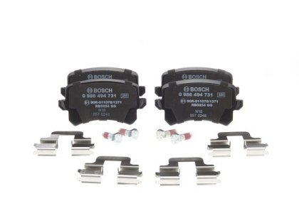 Klocki hamulcowe tył BOSCH 0986494731 5N0698451
