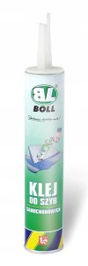 KLEJ BOLL 007004 KLEJ DO SZYB 310ML DO KLEJENIA MONTAŻU SZYB SAMOCHODOWYCH MOCNY 