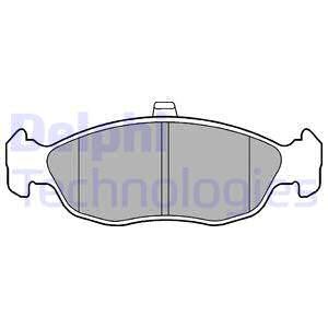 Klocki hamulcowe DELPHI LP1597 21430.17.3