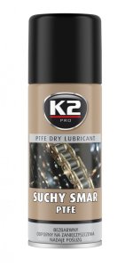 SUCHY SMAR z PTFE K2 W120 400ML Smaruje i zabezpiecza