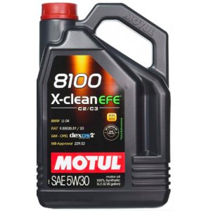 OLEJ SILNIKOWY MOTUL 5W-30 8100 X-CLEAN EFE C3 C2 5L