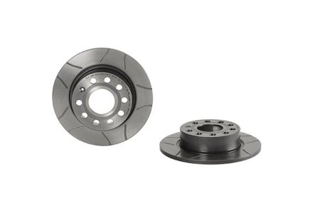 TARCZA HAMULCOWA BREMBO 08.9502.75 VW GOLF V  03- TYŁ