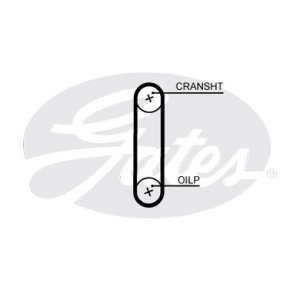 PASEK ROZRZĄDU GATES T358HOB 03L115264 AUDI