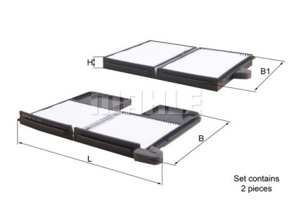FILTR POWIETRZA KABINOWY TOYOTA AVENSIS,COROLLA