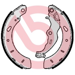 Szczęki hamulcowe BREMBO S24551 1755477