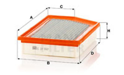 FILTR POWIETRZA JEEP CHEROKEE IV 