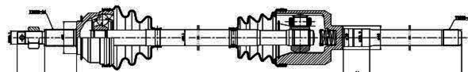 PÓŁOŚ NAPĘDOWA CHRYSLER