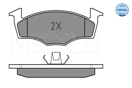 KLOCKI HAMULC. VW POLO  96-01