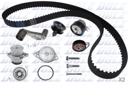 ZESTAW ROZRZĄDU Z PASKIEM + POMPA WODY AUDI