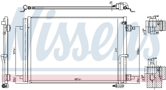 CHŁODNICA KLIMATYZACJI AUDI