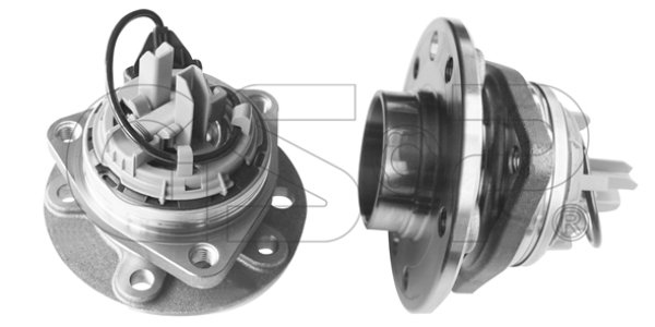ŁOŻYSKO, ZESTAW NAPRAWCZY PIASTY OPEL
