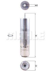 FILTR PALIWA BMW, MINI