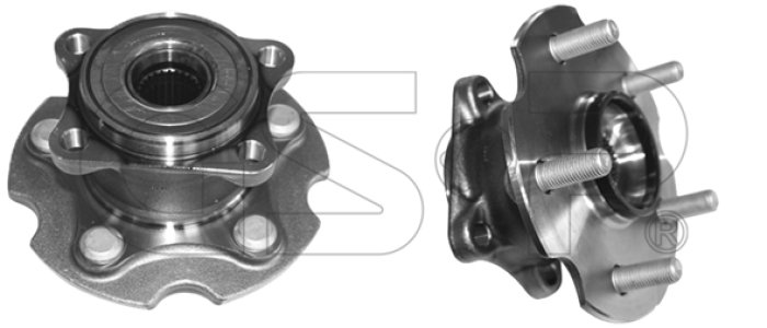 ŁOŻYSKO, ZESTAW NAPRAWCZY PIASTY TOYOTA