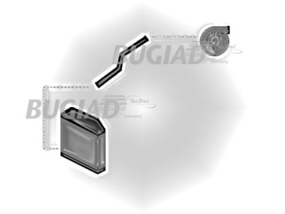 PRZEWÓD INTERCOOLERA OPEL ASTRA J 1.4 TURBO 09-