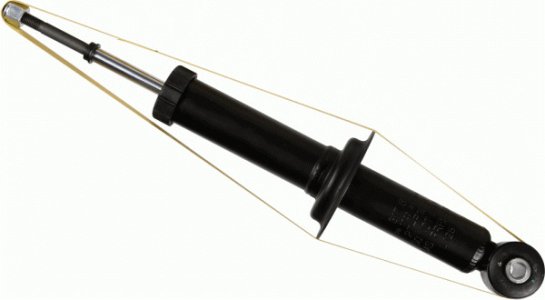 AMORTYZATOR SACHS 317614 MN100388 MITSUBISHI tył