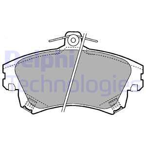 KLOCKI HAMULC. VOLVO S40.V40  97-03  