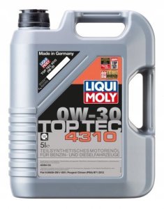 OLEJ 0W 30 TOP TEC 4310  5L LIQUI MOLY 2362 0W305