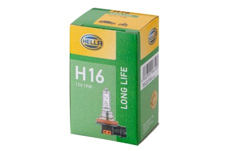 ŻARÓWKA H16 19W 12V HELLA 8GH186996001 H16 LONG LIFE