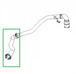 PRZEWÓD INTERCOOL. OPEL RENAULT