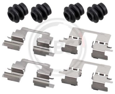 ZEST. MONTAŻOWY KLOCKÓW HAMULC. NISSAN JUKE  10-