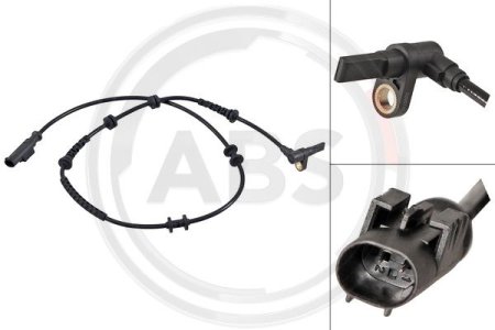 Czujnik ABS przód  FIAT PANDA 4X4 04