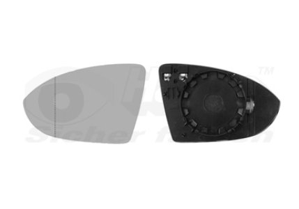 WKŁAD LUSTERKA VAN WEZEL 5766837 5G0857521 VW
