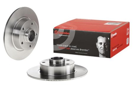 Tarcza hamulcowa +łożysko BREMBO 08 B391 27 432006506R (ZEST. 1 SZT) RENAULT TYŁ