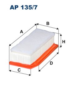 FILTR POWIETRZA FILTRON AP135 7 C27030 LADA VESTA