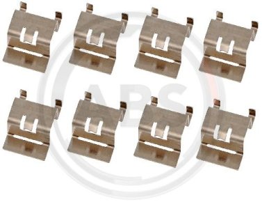 ZEST. MONTAŻOWY KLOCKÓW HAMULC. CITROEN