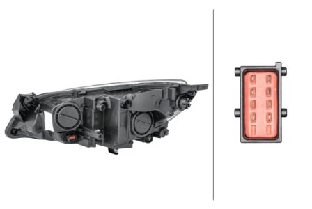 REFLEKTOR OPEL HELLA 1EG010011321 1216182