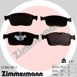 KLOCKI HAMULC. VOLVO XC60  15- PRZÓD