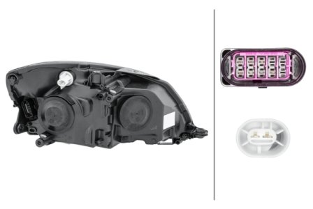 REFLEKTOR SKODA HELLA 1EL010417491 5J1941015J