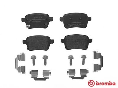 Klocki hamulcowe BREMBO P59086 1605285 OPEL CORSA E  14- TYŁ