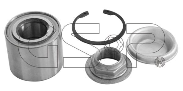 ŁOŻYSKO, ZESTAW NAPRAWCZY PIASTY CITROEN