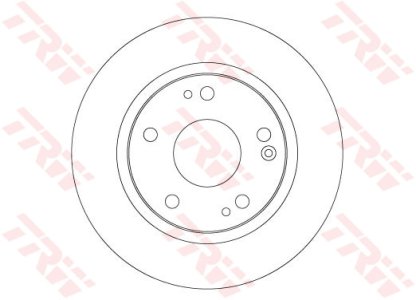 Tarcza hamulcowa TRW DF6704 42510TBAA00 HONDA CIVIC X  17- TYŁ