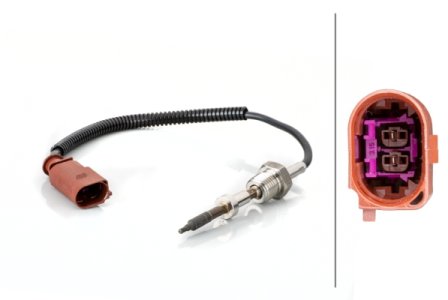 CZUJNIK TEMPERATURY SPALIN HELLA 6PT014494721 03L906088E AUDI