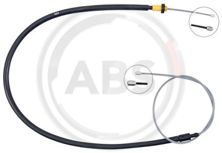 LINKA HAMULCA RĘCZNEGO CITROEN C4 CACTUS  14- TYŁ