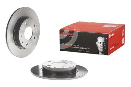 Tarcza hamulcowa BREMBO 08 C653 11 B45G26251A MAZDA 3  13- TYŁ