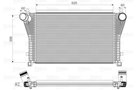 INTERCOOLER VALEO 818347 5Q0145803H