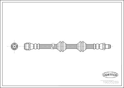 PRZEWÓD HAMULCOWY GIĘTKI MERCEDES