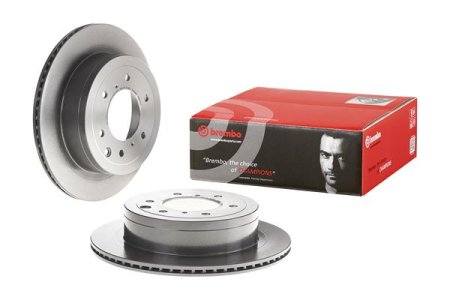 Tarcza hamulcowa BREMBO 09.B637.11 tył MITSUBISHI PAJERO  07