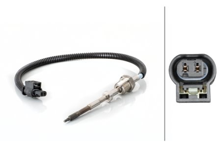 CZUJNIK TEMPERATURY SPALIN MERCEDES