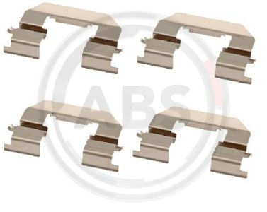 ZEST. MONTAŻOWY KLOCKÓW HAMULC. FIAT TIPO  15-