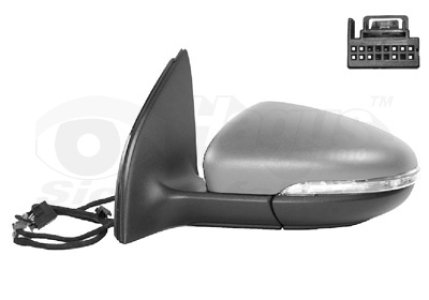 LUSTERKO VAN WEZEL 5863817 5K0857507AD9B9 VW