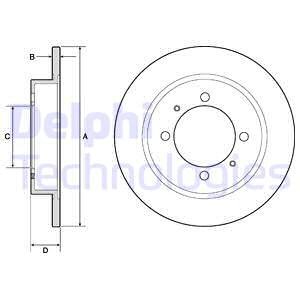 TARCZA HAMULC. VOLVO S40.V40  95-03 TYŁ 
