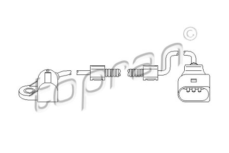 CZUJNIK POŁOŻENIA WAŁU KORB. SKODA