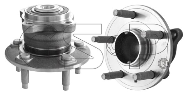 Łożysko. zestaw naprawczy piasty CHEVROLET GSP 9400259 13500592
